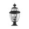 Z-Lite Westover 3 Light Outdoor Pier Mounted Fixture, Black & Clear Beveled 580PHB-533PM-BK - alternate 5